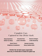 Korean Glass Skin Bio-Collagen Overnight Face Mask – Deep Hydration, Firming & Glow | Wake Up to Radiance