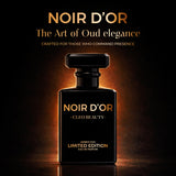 Cleo Beauty Noir D’Or Eau de Parfum – Unisex Luxury Perfume with Oud, Amber & Spices – 50ml