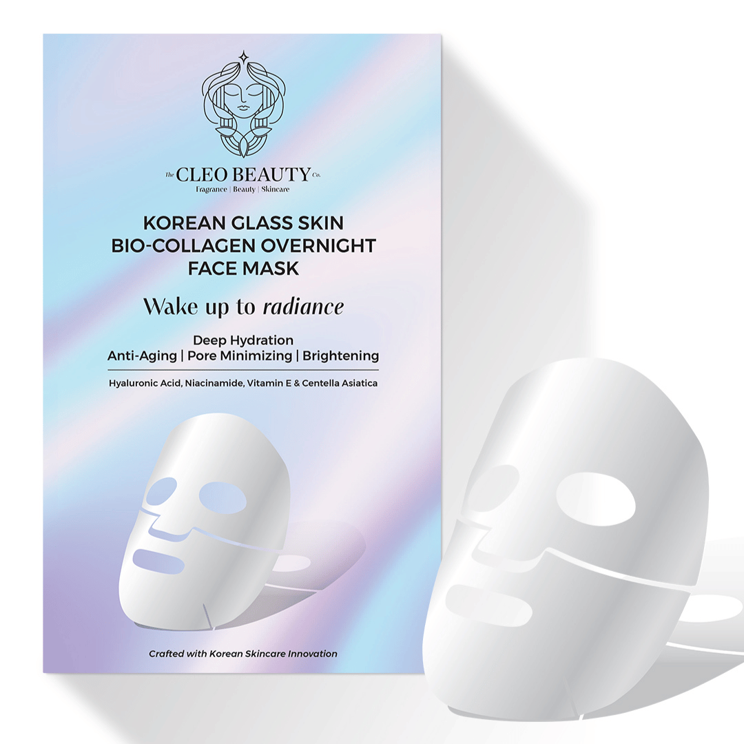 Korean Glass Skin Bio-Collagen Overnight Face Mask Hydrating | Brightening | Repairing