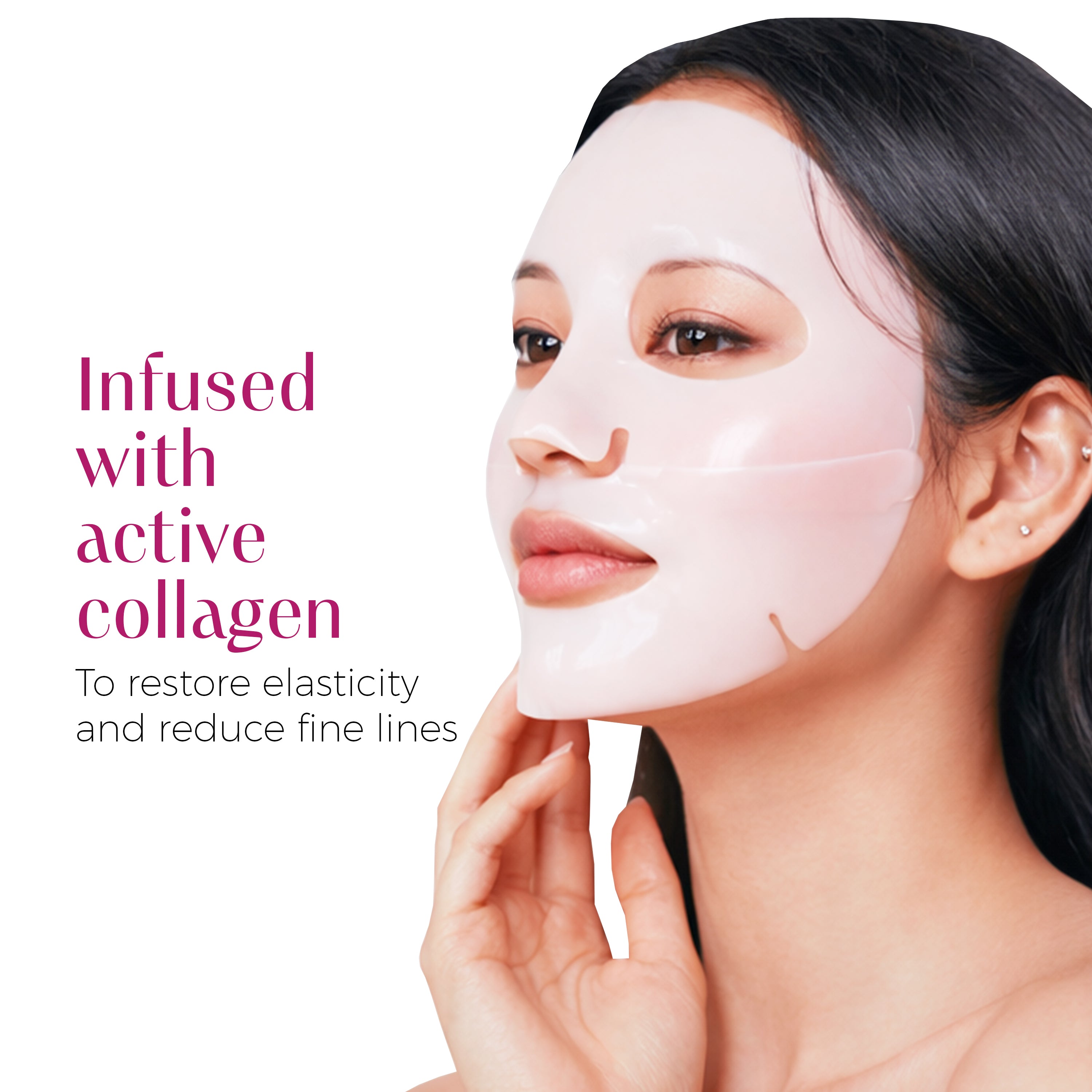 Korean Glass Skin Bio-Collagen Overnight Face Mask  – Deep Hydration, Firming & Glow | Wake Up to Radiance