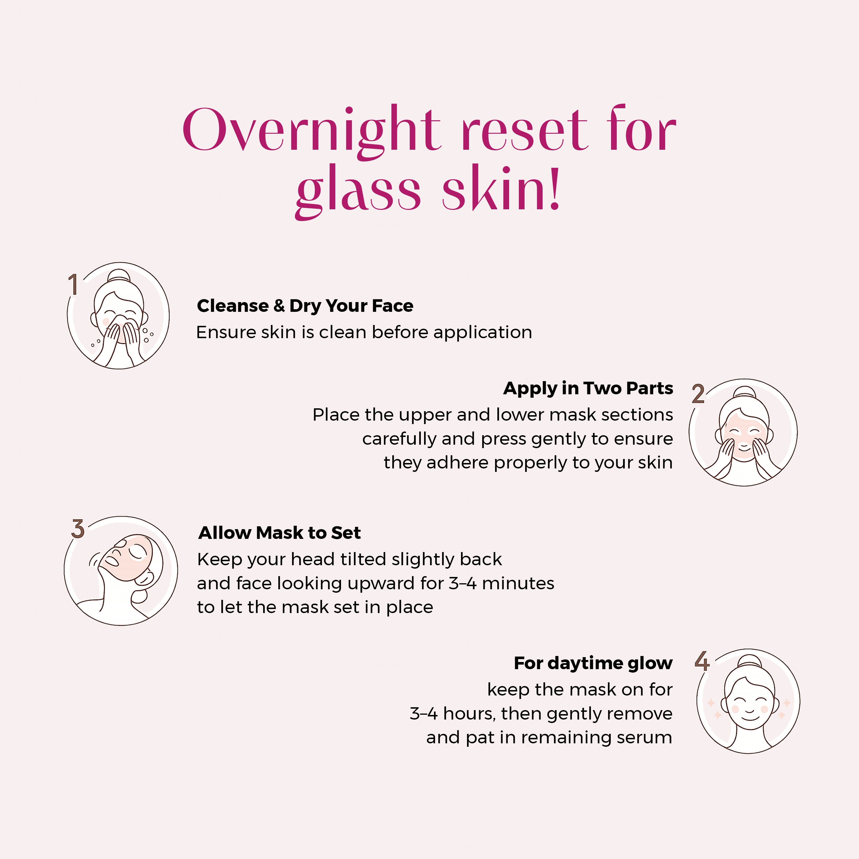Korean Glass Skin Bio-Collagen Overnight Face Mask  – Deep Hydration, Firming & Glow | Wake Up to Radiance