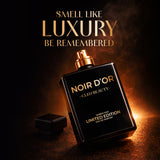 Cleo Beauty Noir D’Or Eau de Parfum – Unisex Luxury Perfume with Oud, Amber & Spices – 50ml