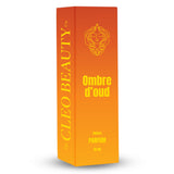 Ombre d’Oud | Unisex Luxury Pocket Perfume – Rich Oud & Amber Scent | Cleo Beauty