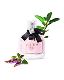 Cleo Universe women's daily wear fragrance in a stylish bottle with floral accents